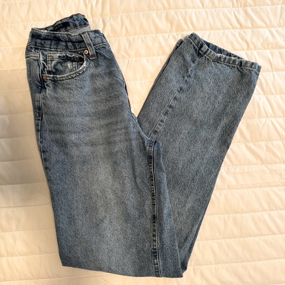 Classic Blue Denim Straight Jeans - Picture 1 of 3